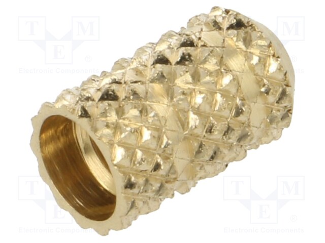 KIERREINSERTTI - MESSINKI - M5 - BN 37875 - PIT: 11,3MM - MUOVIIN - Kierreinsertit - KVT-118M5 - 1