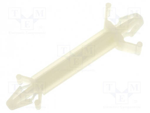 PIIRILEVYN KOROTUSPALA - POLYAMIDI - PIT: 25,4MM - TARRAIN - LUONNOLLINEN - Piirilevyn korokepalat - CS-1625 - 1