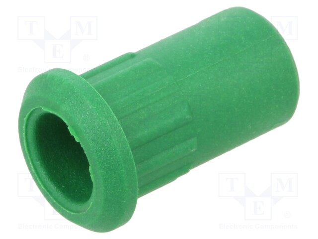 25A - 20.5MM - VIHREÄ - 4MM BANANA SOCKET - Banaanijatkoliittimet - I-EB4-I-25 - 1