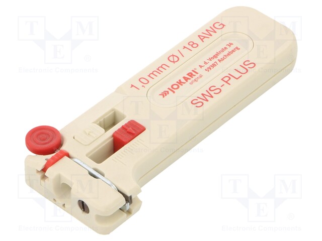 KUORINTATYÖKALU - ØJOH: 1MM - JOHTO: PYÖREÄ - SWS-PLUS - Kaapelinkuorintatyökalut - JOKARI-40115 - 1