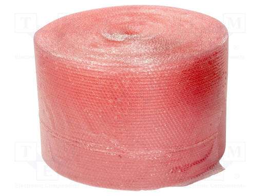 KUPLAMUOVI - ESD - L: W: 500MM - KÄYTTÖ: PAKKAAMISEEN - PINKKI - ESD laukut, foliot - ERS-200220005 - 1