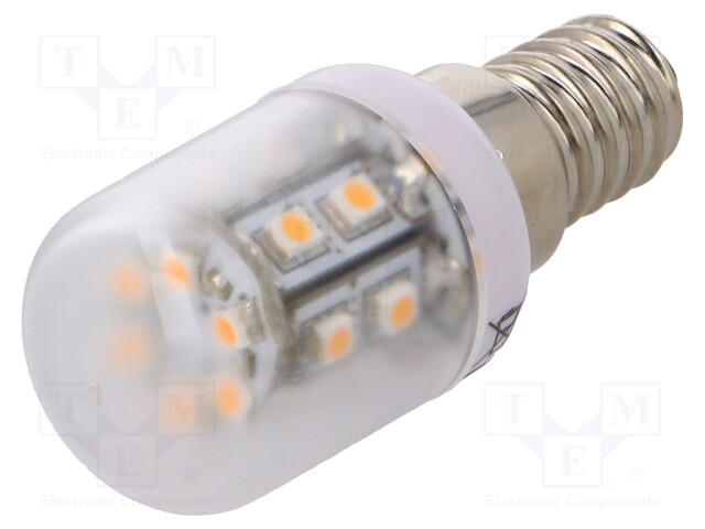 LED LAMPPU - LÄMMIN VALKOINEN - E14 - 230VAC - 130LM - P: 1,8W - 360° - LED lamput - GOOBAY-30565 - 1