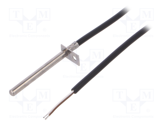 LÄMPÖTILA-ANTURI - PT100 - 100OHM - B-LUOKKA - ULK.KOOT: Ø6X73MM - Teollisuus lämpötila-anturit & muuntimet - TT4PT100BT105OM55 - 1