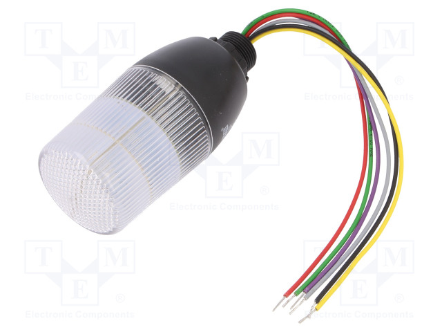 PINOTTAVA MERKKIVALO - LED - 24VDC - 24VAC - IP65 - IF - 55MM - Teollisuuden merkinantolaitteet - T0-IF5T024ZM05 - 1
