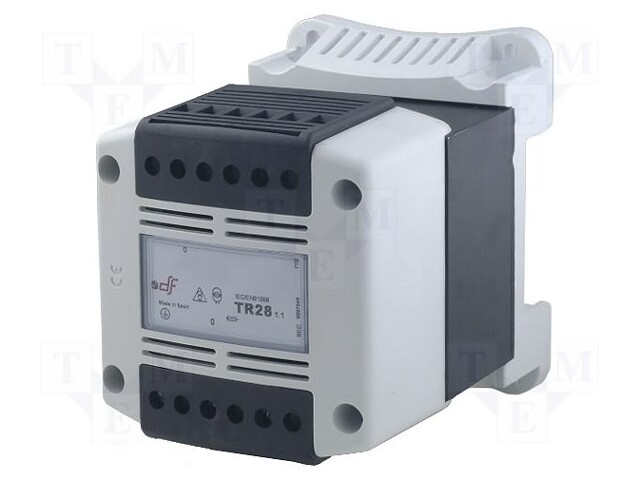 MUUNTAJA: VERKKOMUUNTAJA - 200VA - 230VAC - 12V - LÄHDÖT: JATKOJOHTO - Muuntajat kiinnityksen kanssa - DF-680200025 - 1