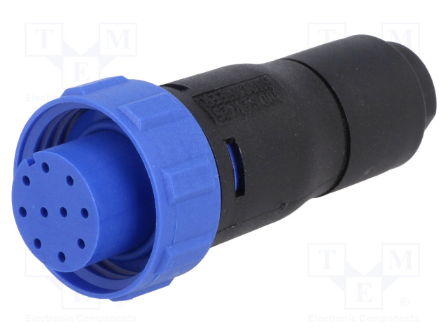 NAARASLIITIN - PIN: 10 - 50V - ILMAN LIITOKSIA - PX liittimet - PX041010S6065 - 1