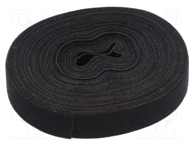 NIPPUSIDE TARRANAUHALLA - L: W: 20MM - MUSTA - RULLA - Nippusiteet - PC-KAB0055 - 1