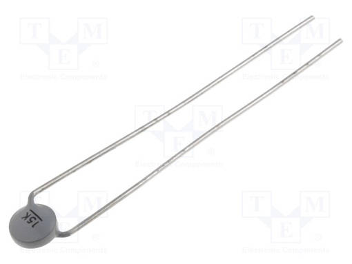 NTC VASTUS - 15KOHM - THT - -55÷125°C - 450MW - NTC-vastukset - K164NK015 - 1