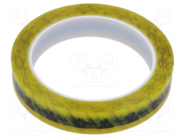 PAKKAUSTEIPPI - ESD - L: 65,8M - W: 18MM - PAKS.: 0,06MM - 10÷100GOHM - ESD teipit ja etiketit - SCS-242275 - 1