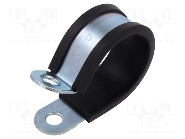 PIDIKE - ØNIPUN : 42MM - W: 25MM - TERÄS-SUOJAMATERIAALI: EPDM - DL - W1 - Metalliset nippusiteet ja kiinnityspanna - MPC-LKD14225 - 1