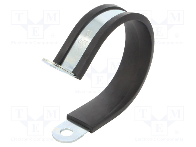 PIDIKE - ØNIPUN : 70MM - W: 25MM - TERÄS-SUOJAMATERIAALI: EPDM - DL - W1 - Metalliset nippusiteet ja kiinnityspanna - MPC-LKD17025 - 1