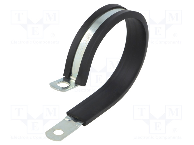 PIDIKE - ØNIPUN : 75MM - W: 25MM - TERÄS-SUOJAMATERIAALI: EPDM - DL - W1 - Metalliset nippusiteet ja kiinnityspanna - MPC-LKD17525 - 1