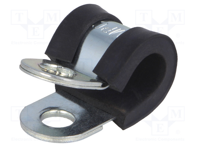 PIDIKE - ØNIPUN : 9MM - W: 15MM - TERÄS-SUOJAMATERIAALI: EPDM - DL - W1 - Metalliset nippusiteet ja kiinnityspanna - MPC-LKD10915 - 1