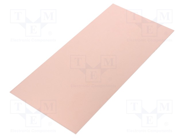 PIIRILEVY - CEM3 - 1,5MM - L: 210MM - W: 100MM - PINNOITE: KUPARI - Piirilevyt 1-puoleiset - LAM100X210C31.5 - 1