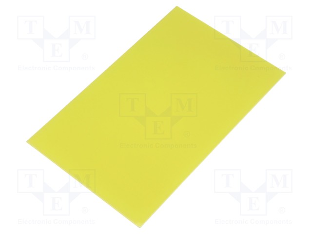 PIIRILEVY FR4 - LASIKUITU-EPOKSI - 1,5MM - L: 160MM - W: 100MM - Piirilevyt 1-puoleiset - LAM100X1601.5 - 1