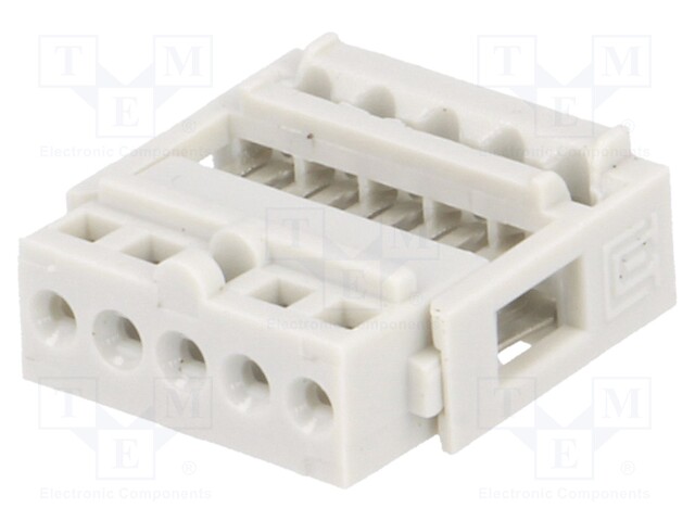 LIITIN: IDC - PISTOKE - NAARAS - PIN: 5 - IDC - THT - 2,54MM - 1X5 - 2,54MM - IDC liittimet - N1605 - 1