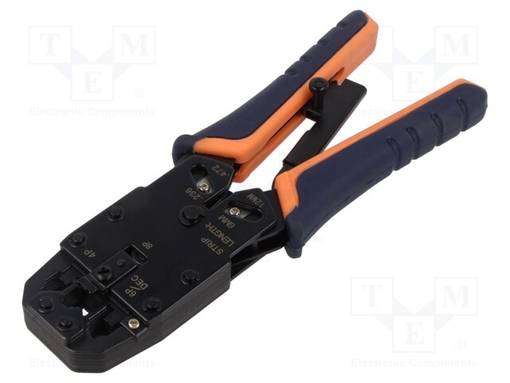 PURISTUSTYÖKALU - Krimppauspihdit RJ-liittimiin - QOLTEC-54275 - 1