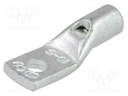 PÄÄTE: PUTKIKAAPELIKENKÄ - M5 - 10MM2 - PURISTETTAVA - TINATTU - Eristämättömät liittimet - VA01-0045 - 1