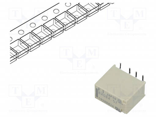RELE - DPDT - UKELAN: 4,5VDC - 2A - 0,3A/125VAC - Pienoisreleet - FTR-B4GB4.5Z-B05 - 1