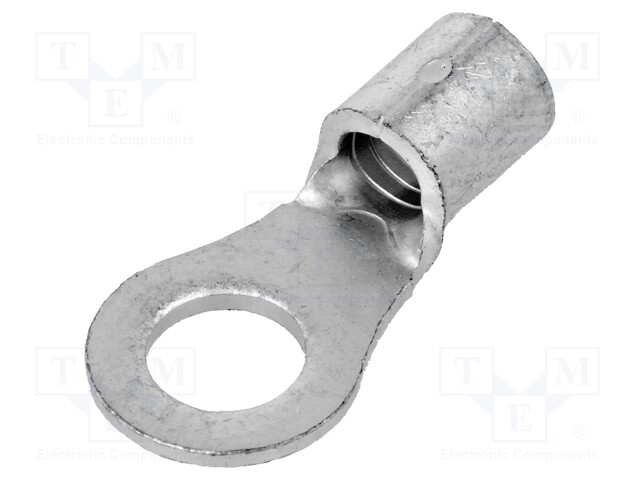 RENGASLIITIN - M5 - 2,63÷6,64MM2 - PURISTETTAVA - ERISTÄMÄTÖN - Eristämättömät liittimet - R5.5-5 - 1