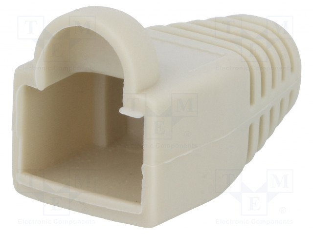 LIITTIMEN SUOJA - 5,8MM - HARMAA - RJ45 - RJ liittimet - LOG-MP0005 - 1