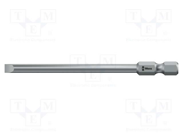 RUUVAUSKÄRKI - LITTEÄ - 4,5X0,6MM - 1/4" - KOK.PIT: 50MM - Ruuvauskärjet - WERA.8064.5 - 1