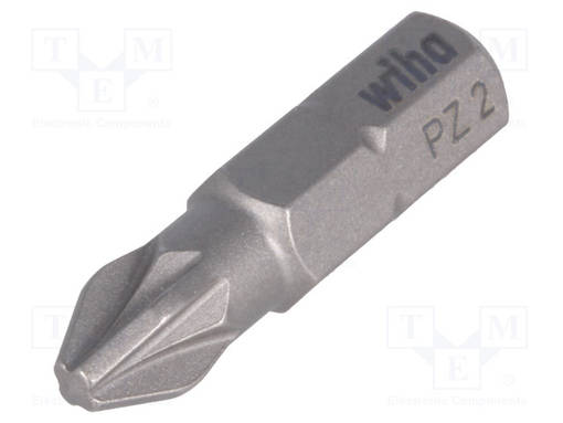 RUUVAUSKÄRKI - POZIDRIV® - PZ2 - 1/4" - KOK.PIT: 25MM - STANDARD - Ruuvauskärjet - WIHA.7012ZPZ225 - 1
