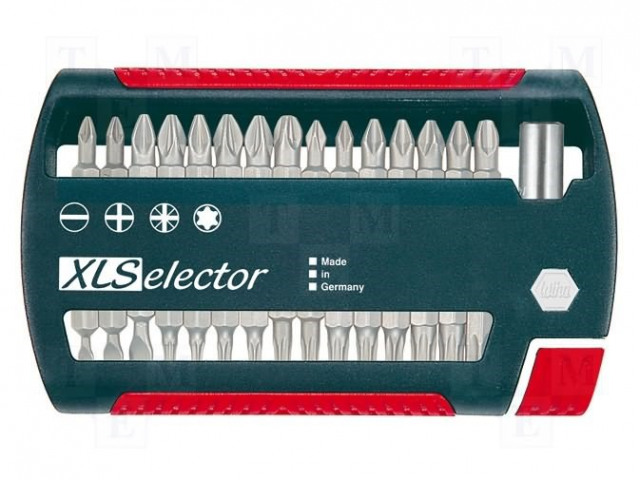 TYÖKALUSETTI: RUUVAUSKÄRJET - KOTELO - VARSI: C6,3MM - 25MM - 1/4" - Ruuvauskärjet - WIHA.7948-005 - 1