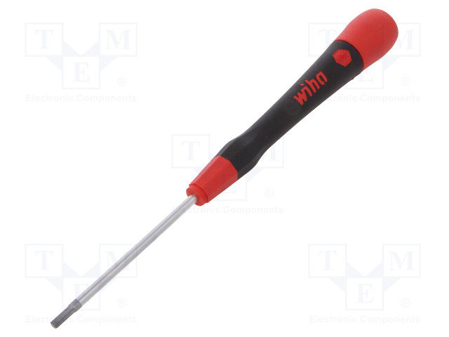 SCREWDRIVER: PRECISION - HEX KEY - HEX 2.5MM - BLADE LENGTH: 60MM - Ruuvimeisselit ja sarjat - WIHA.42425 - 1