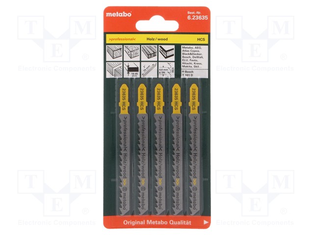 SAHATERÄ-SARJA - PUU,LASTULEVY - 74MM - CLEAN WOOD - 5KPL - Sahat ja rautasahat - MTB.623635 - 1