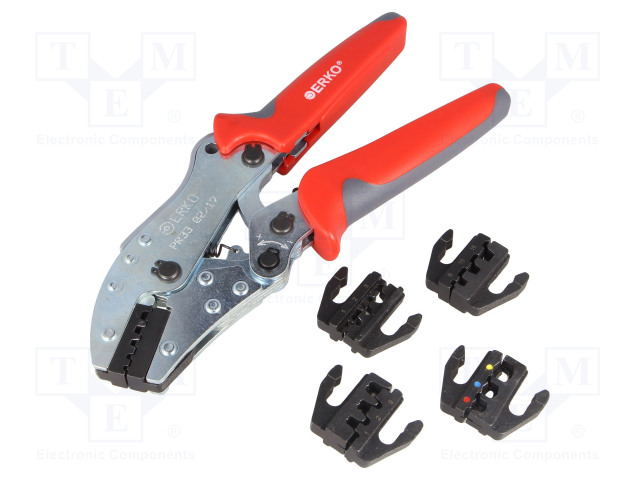 SARJA: PURISTAMISTA VARTEN - Krimppauspihdit kaapelipäätteisiin - ER-PR33-Z5 - 1