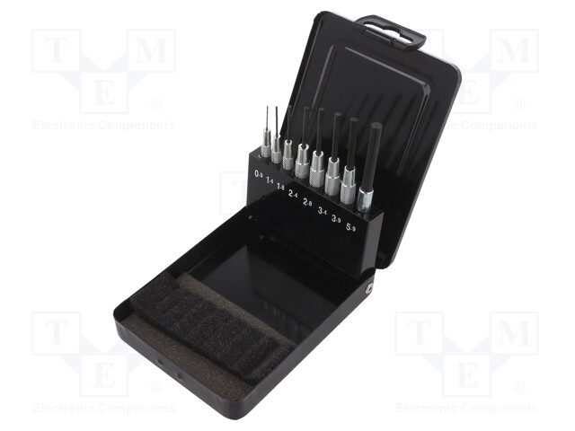 TYÖKALUSETTI: REIKÄTALTAT - 8KPL - Erikoiskäsityökalut - REN.4571005 - 1