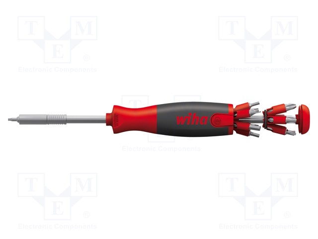 SCREWDRIVER: UNIVERSAL-SET - WITH BIT MAGAZINE - 13PCS. - Ruuvimeisselit ja sarjat - WIHA.43895 - 1
