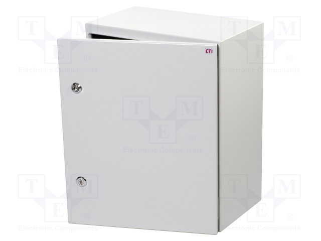 SEINÄASENNUSKOTELO - X: 400MM - Y: 500MM - Z: 250MM - SOLID GSX - TERÄS - HARMA - Seinään asennettavat kotelot - ETI-GT-50-40-25 - 1