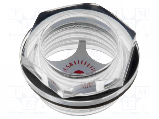 TASOANTURI - TARKASTUSREIÄN HALK: 19MM - M27 - KONTRASTINÄYTÖLLÄ - Tason ilmaisimet - HFTX.19-M27X1.5 - 1