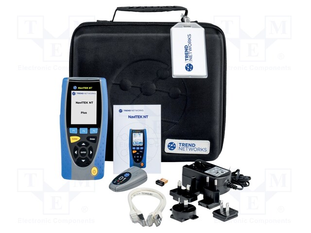 TESTERI: LAN-VERKON ANALYSAATTORI - LCD - LIITÄNTÄ: USB,WIFI - RJ45 - LAN Testerit - TNET-R151005 - 1