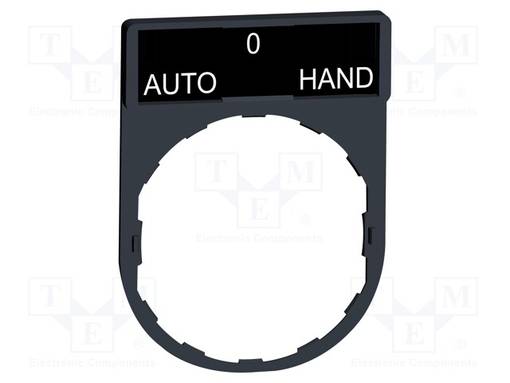 TIEDOTUSETIKETTI - HARMONY XB4 - Taulukytkimien lisävarusteet - ZBY2385 - 1