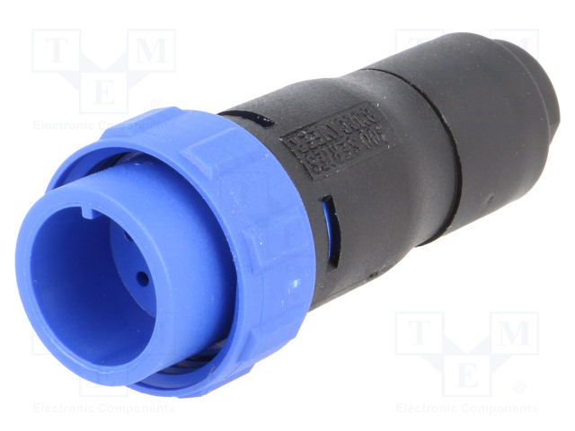 UROSLIITIN - PIN: 8 - 125V - ILMAN LIITOKSIA - IP68 - PX liittimet - PX041008P6065 - 1