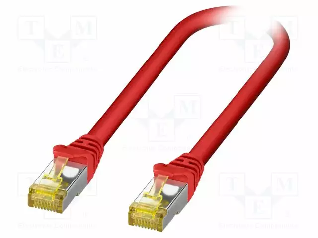 PATCH KAAPELI - S/FTP - CAT 6A - RJ45-PISTOKE,MOLEMMIN PUOLIN - LANKA - RJ45 Ethernet kaapelit - 1697675 - 1