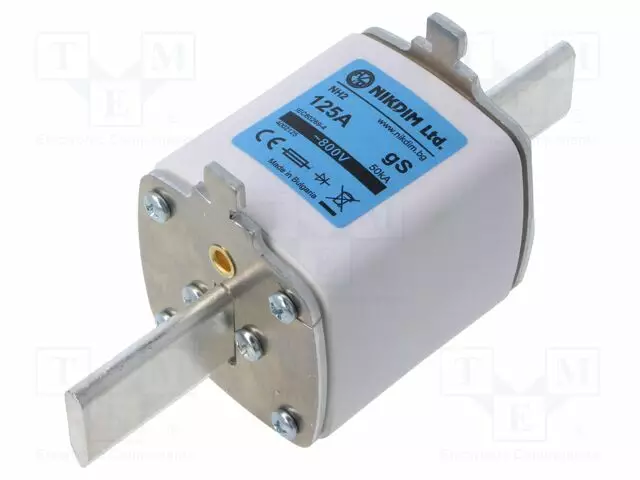 TEOLLISUUSSULAKE - 125A - 800VAC - GS - NH2 - Sulakkeet NH - 4002125 - 1