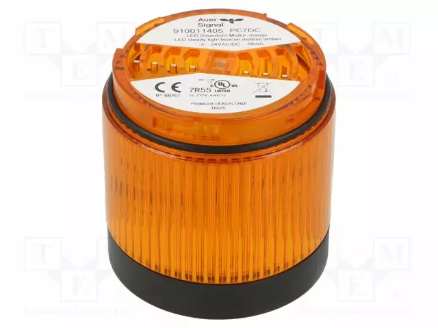 VALO-ORANSSI - LED - 24VDC - 24VAC - IP66 - Ø70X76MM - MODUL PERFECT 70 - Teollisuuden merkinantolaitteet - 910011405 - 1