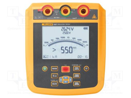 MITTARI: ERISTYSRESISTANSSI-LCD - 73,5X104 - 250V,500V,1KV,2,5KV - Sähköverkostojen testerit ja mittarit - FLK-1535 - 1