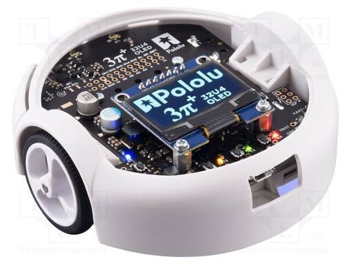 ROBOTTI: LINE FOLLOWER - 3PI+ - UP: ATMEGA32U4 - IC: DRV8838 - Robottialustat ja kotelot - POLOLU-4975 - 1
