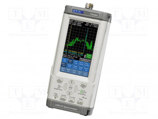 SPEKTRIANALYSAATTORI - TULOIMP: 50OHM - 10÷3600MHZ - VÄRI,LCD TFT - Spektrianalysaattorit - PSA3605 - 1