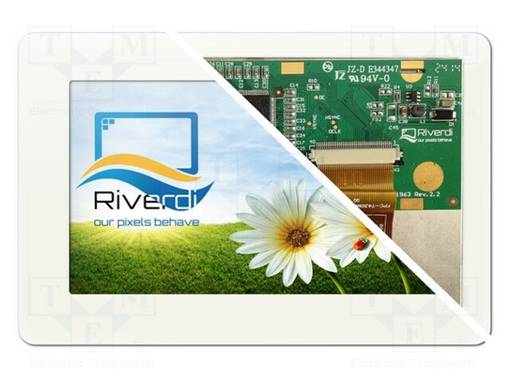 TFT NÄYTTÖ - 4,3" - 480X272 - VALAISTUS: LED - VALKOINEN - 500CD/M2 - TFT-näytöt - SM-RVT43ULSNWC05 - 1