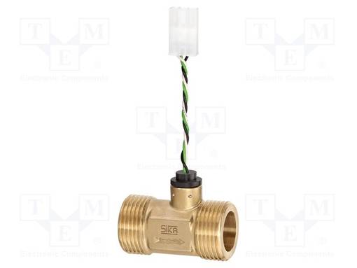 TURBIINIVIRTAUSMITTARI - 4,5÷24VDC - 1÷60L/MIN - OUT: NPN - Teollisuus virtausanturit - VY2060MAHN20A5 - 1