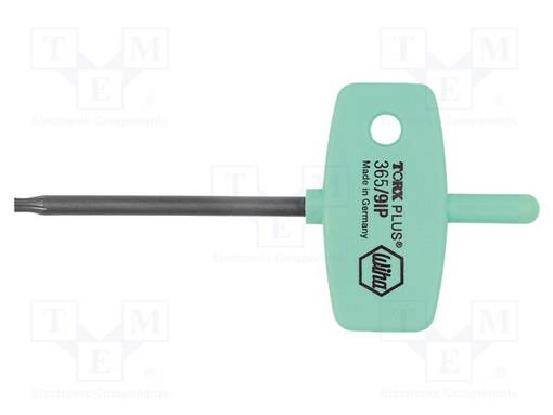 WRENCH: TORX® - PLUS - 9IP - OVERALL LEN: 75MM - WORKING PART LEN: 40MM - Kuusiokolo- ja TORX avaimet - WIHA.26185 - 1