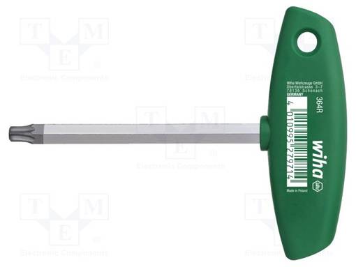 WRENCH: TORX® - TX10 - OVERALL LEN: 126MM - WORKING PART LEN: 100MM - Kuusiokolo- ja TORX avaimet - WIHA.27965 - 1