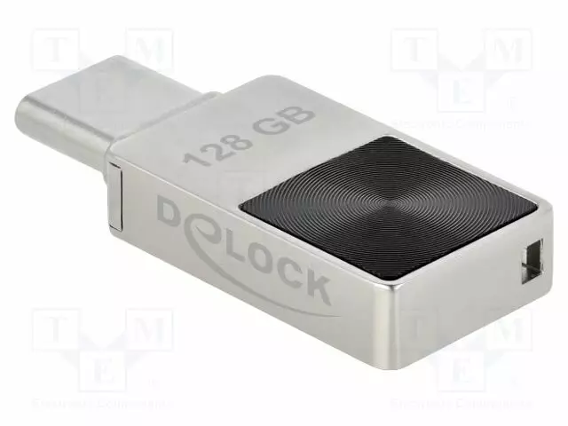 PENDRIVE - 128GB - R: 100MB/S - HOPEA - USB C-PISTOKE - 0÷70°C - USB muistit - DELOCK-54085 - 1