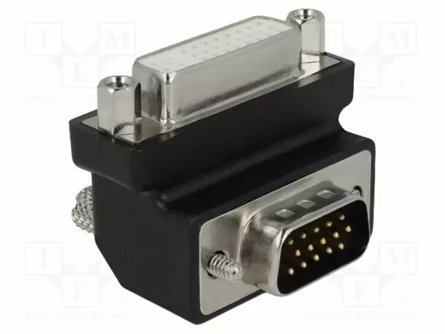 ADAPTERI - MUSTA - HDMI, DVI, DisplayPort johdot - DELOCK-65425 - 1